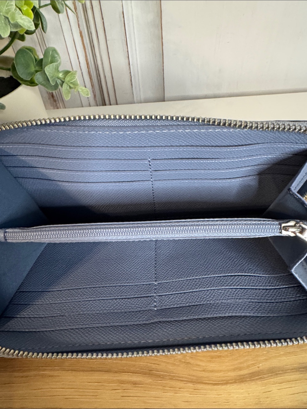Coach blue Wallet - Picture 2 of 5